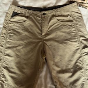 Patagonia shorts for women . Color 2 shades beige. Size 14